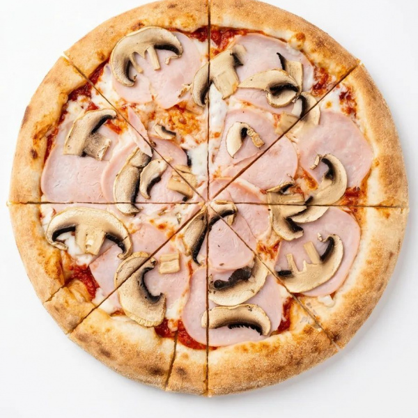 Пицца "Ветчина и грибы" 30см
