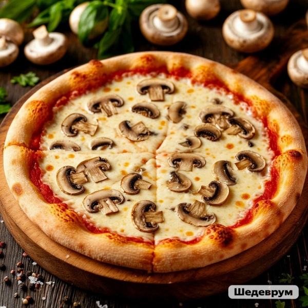 Пицца "Грибная" 30см.